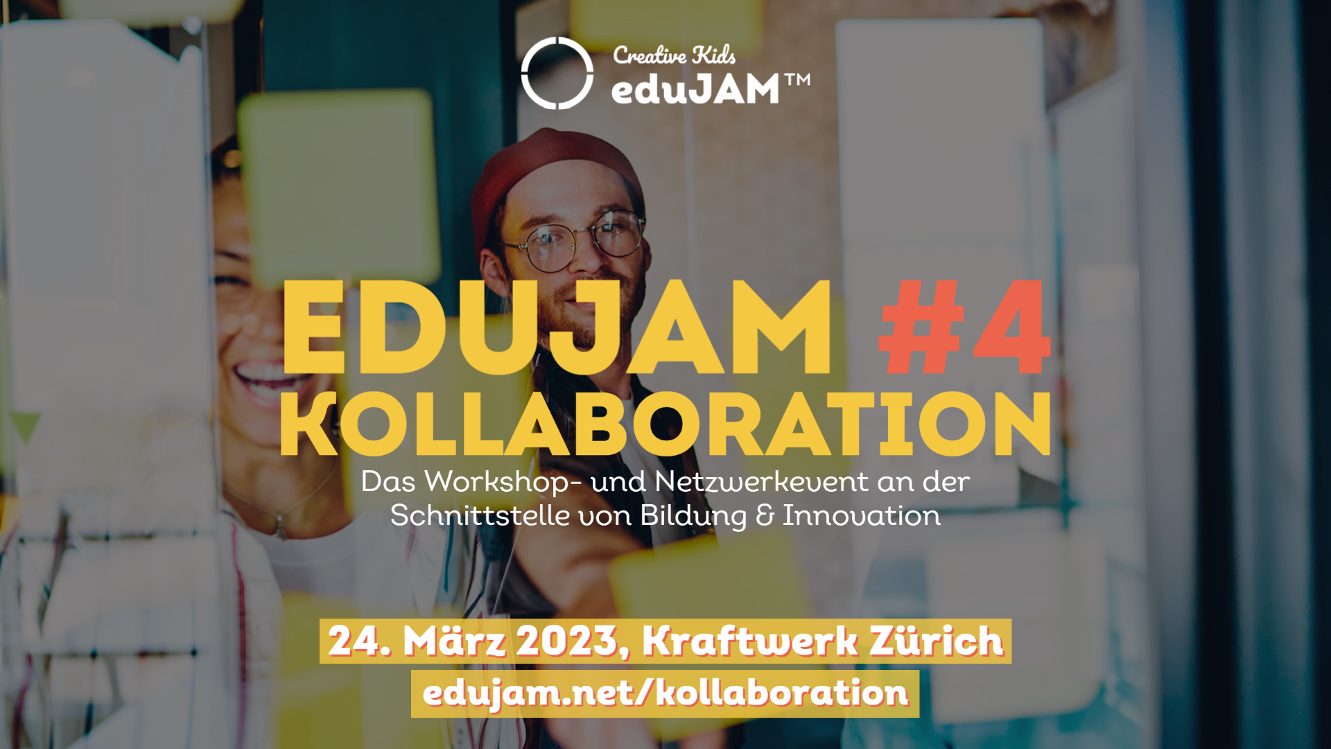Einladung zum Edujam #4 Kollaboration von Creative Kids
