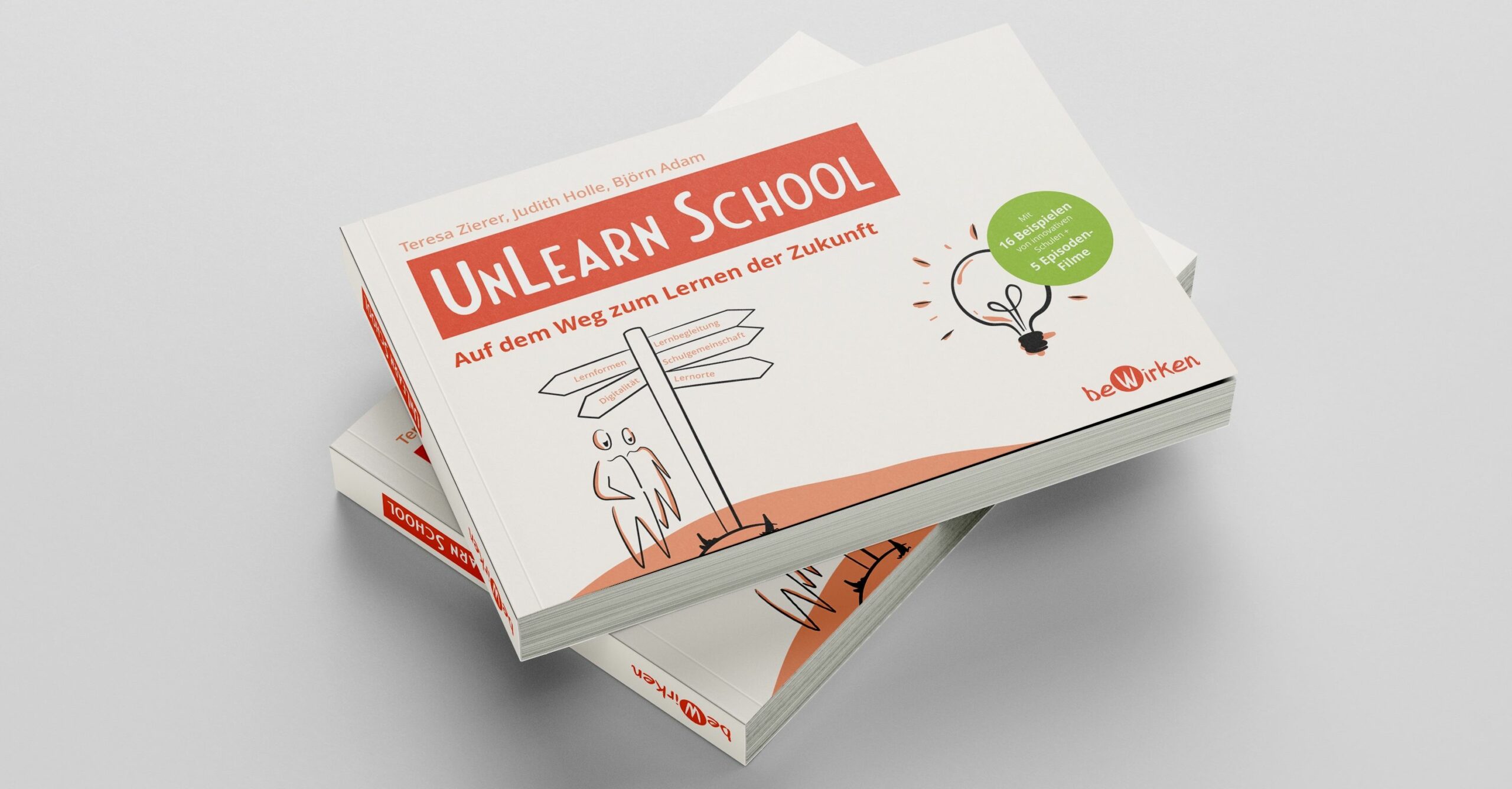 UnLearn School - Headerbild mit Büchern