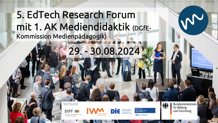 Übersichtsbild zum 5. EdTech Research Forum 2024