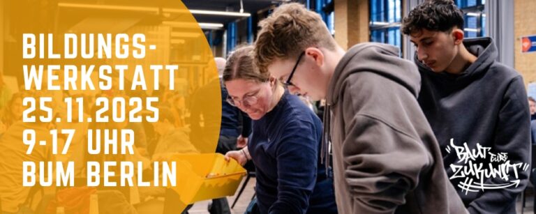 Bildungswerkstatt 2025: Demokratie leben – Schule als Ort von Beteiligung und Begegnung