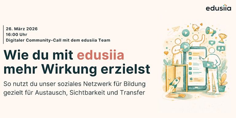Wie du mit edusiia mehr Wirkung erzielst