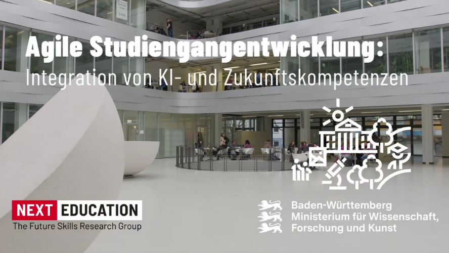 Agile Studiengangentwicklung von Next Education